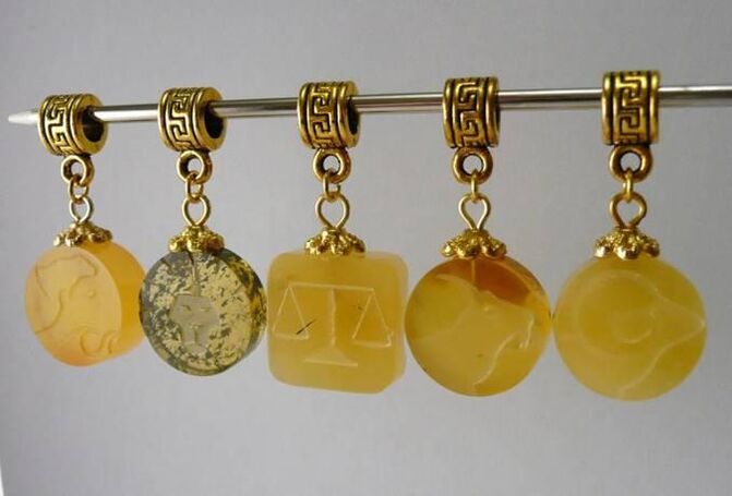 Amber craftsmanship according to the zodiac sign will attract health and good luck