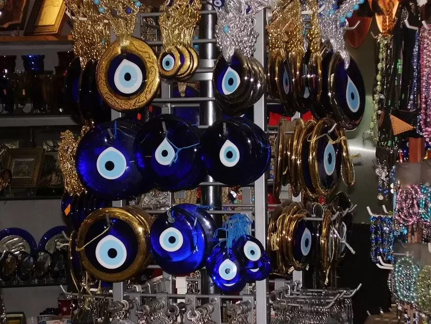 good luck - the evil eye